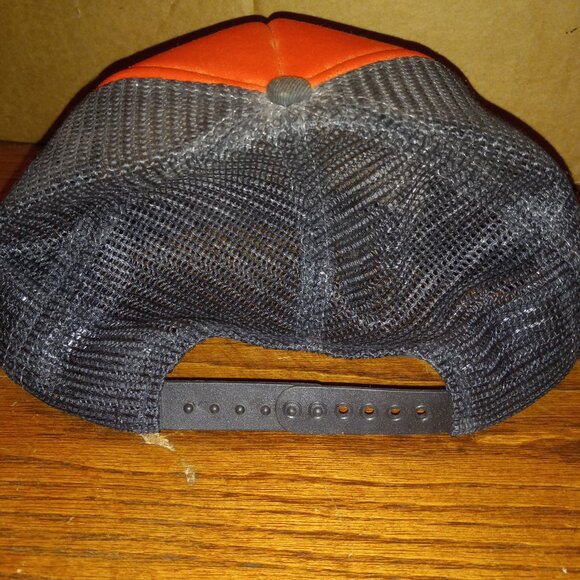 VTG Buckley Old Engine Show 1990 John Deere Cap Hat Trucker Black Red Mesh - Picture 4 of 7